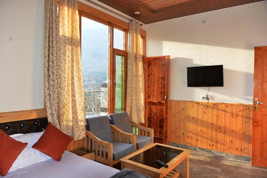 Tulip Flowing River View Hotel. Shamshi Exteriör bild